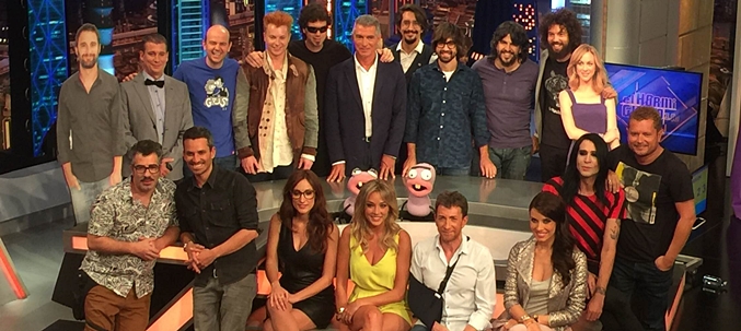 Foto de grupo de los componentes de 'El hormiguero' 2015/2016