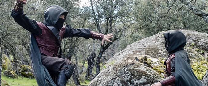 El héroe en acción