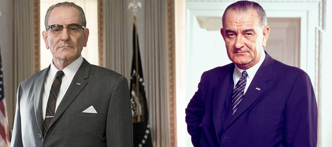Comparación entre Byran Cranston en 'All The Way' y Lyndon B. Johnson