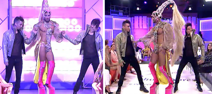 Alejandro de transforma en Drag Queen en 'MYHYV'