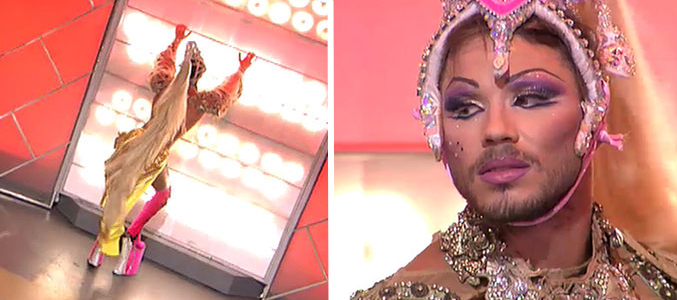Alejandro revoluciona 'Mujeres y hombres y viceversa' con su actuación como Drag Queen