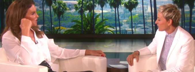 Caitlyn Jenner concedió su primera entrevista a Ellen DeGeneres