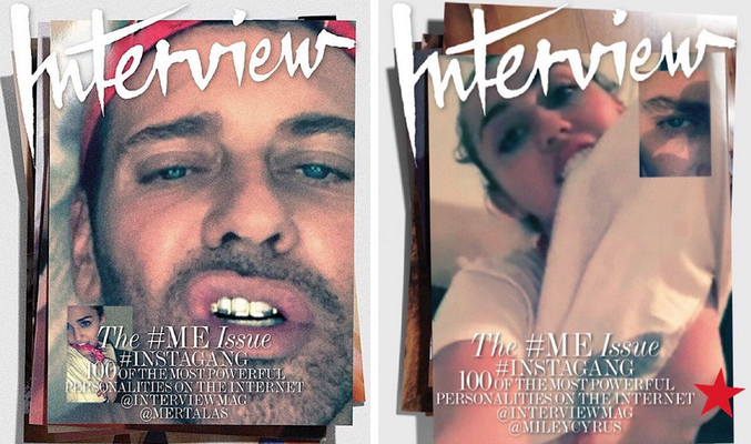 Miley Cyrus, una de las 100 celebrieties que se desnudan en internet para una revista