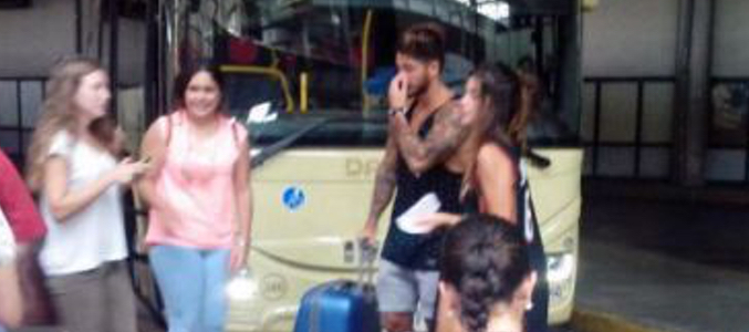 Jenny, pillada en Sevilla junto a Hugo