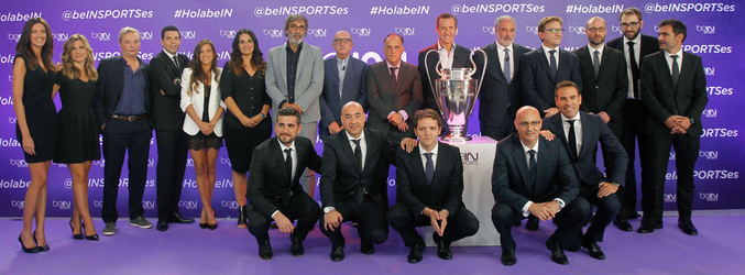 El equipo al completo de beIn Sports