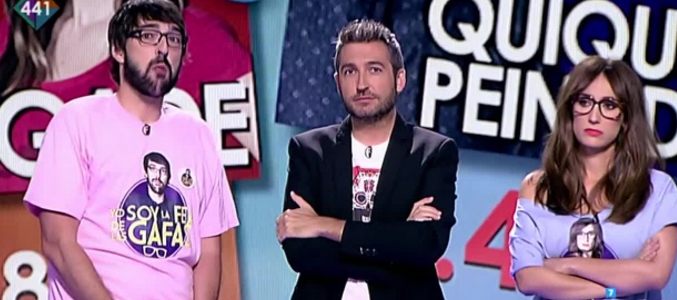 Quique Peinado y Ana Morgade bromean en 'Zapeando' sobre los insultos de Alfonso Rojo
