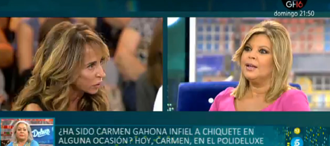 María Patiño en 'Sálvame'