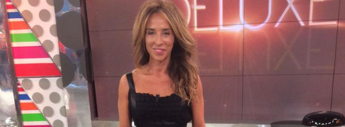 María Patiño volvía a ponerse este año de nuevo al frente de 'Sálvame Deluxe'