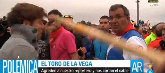 Momento de la agresión