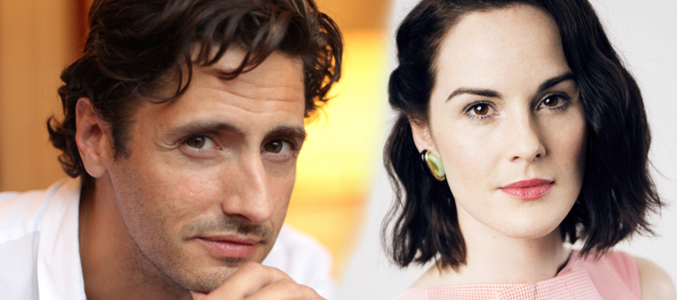 Juan Diego Botto y Michelle Dockery