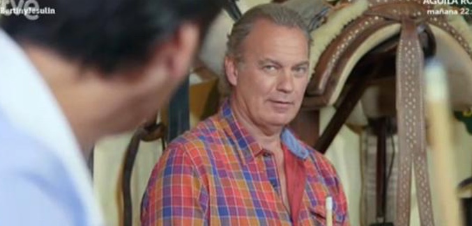 La cara de Bertín cuando Jesulín le pregunta si le gusta su canción