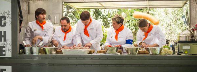 El equipo naranja perdió mucho tiempo confundiéndose de cocina