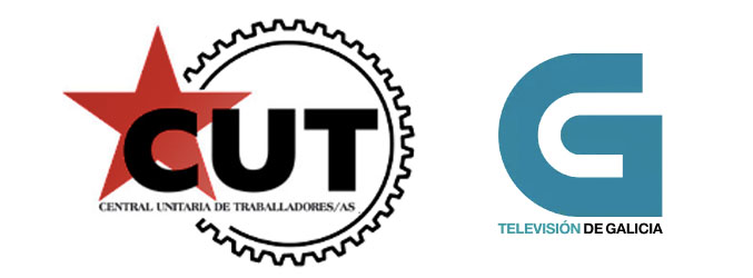 Logotipos de CUT y CRTVG