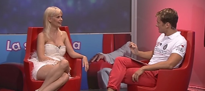 Miriam Sánchez en "La silla de la verdad"