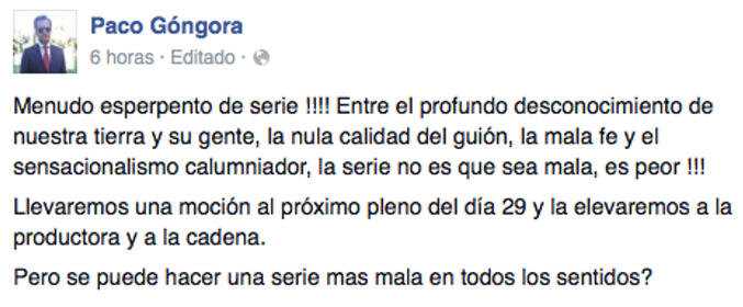 Mensaje del alcalde de El Ejido
