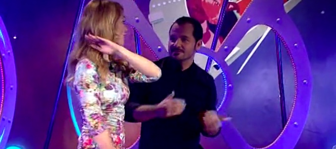 Patricia Conde y Ángel Martín, en 'Orbita Laika'