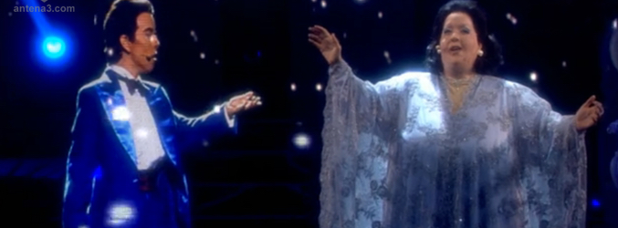 La imitación de Freddie Mercury es previa a la gala y la de Monsterrat Caballé será en el plató