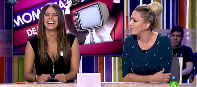 Anna Simon y Cristina Pedroche en Zapeando