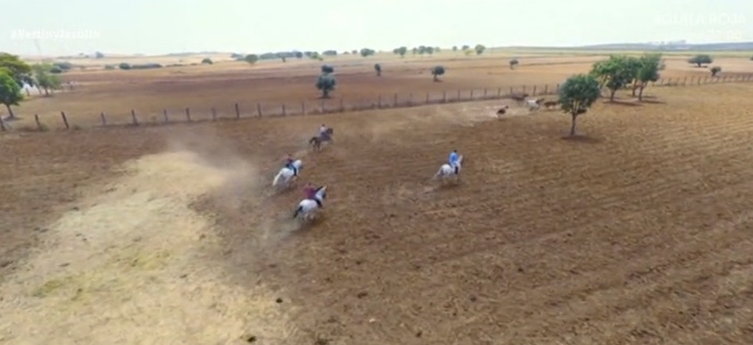 Plano aéreo de 'En la tuya o en la mía'