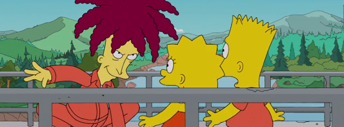 En un nuevo episodio de la casa del terror, Bob se enfrentará a Bart con un resultado no visto hasta el momento