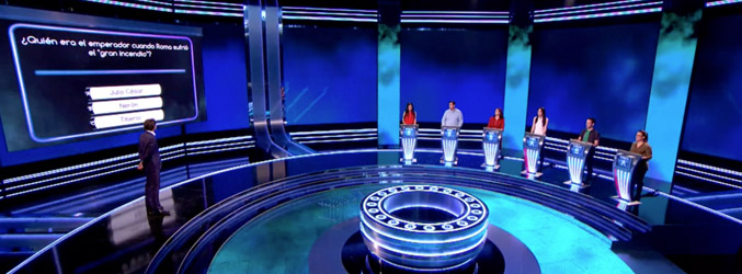 Vista panorámica del plató de &#39;El palo más corto&#39;