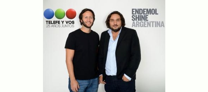 Tomas Yankelevich de Telefe y Martin Kweller de Endemol Shine.