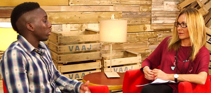 Momento de la entrevista