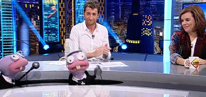 Soraya Sáenz de Santamaría en 'El hormiguero'