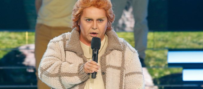 Falete imitó a Umberto Tozzi durante la primera gala de 'TCMS'