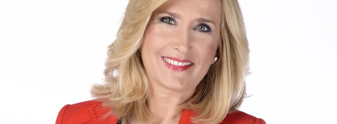 La periodista,  presentadora y escritora Nieves Herrero