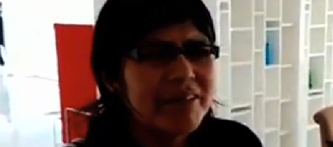 Roxana Luque, desde Perú