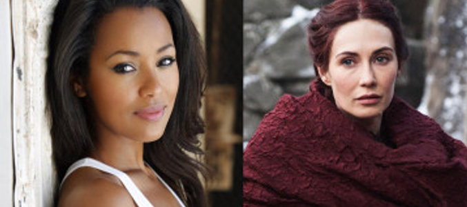 Melanie Liburd y Carice Van Houten