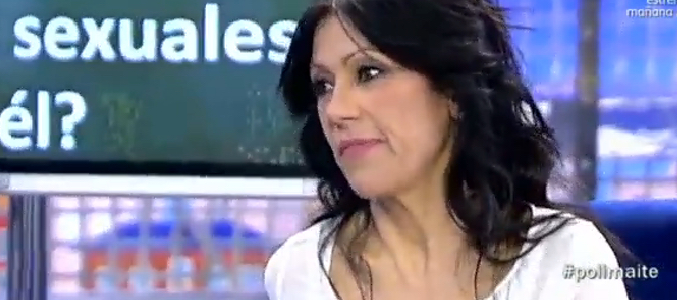 Maite se somete al polígrafo