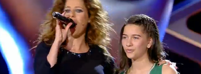 Pastora Soler se arrancó a cantar para deleite de todos sus compañeros