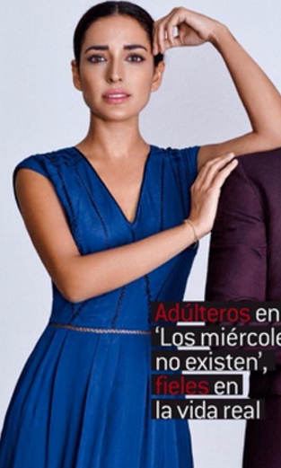 Fotografía de Inma Cuesta retocada dominical el periodico