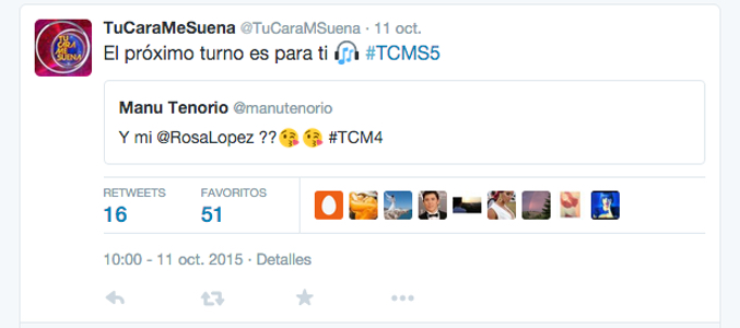 Manu Tenorio en 'Tu cara me suena'