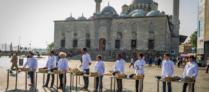 Los concursantes de &#39;Top Chef&#39; en Estambul