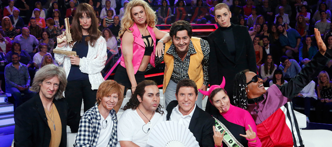 Concursantes de la cuarta edición de 'Tu cara me suena'