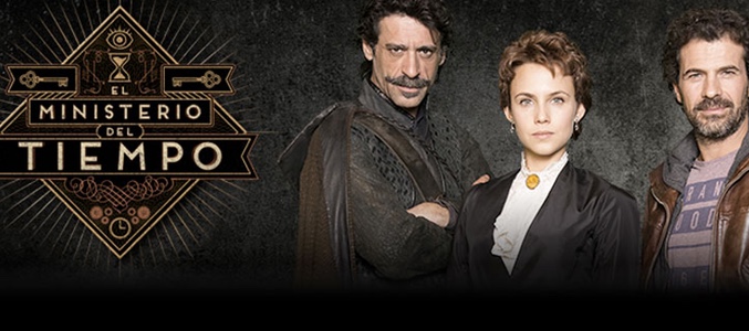 Adolfo Sancho, Aura Garrido y Nacho Fresneda son los protagonistas de 'El Ministerio del Tiempo'