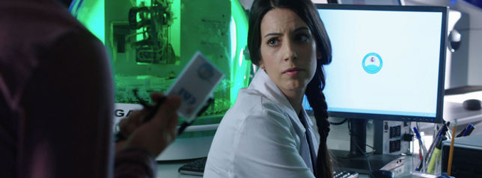 Almudena Cid interpretando a Bárbara en &#39;Rabia&#39;