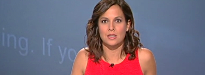 Al finalizar los informativos del día 14 de octubre no aparecieron los letreros del equipo