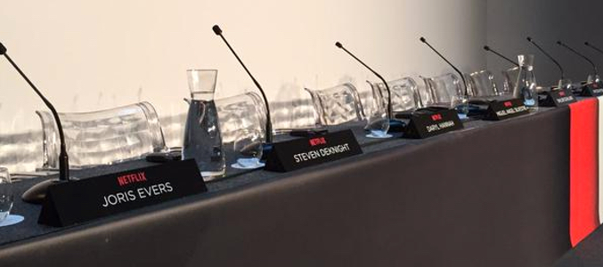 Rueda de prensa de Netflix en España
