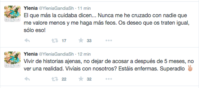 Tweets de Ylenia
