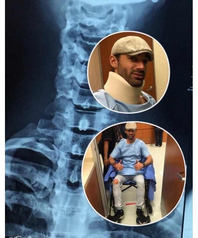 Imagen compartida por el bailarín con sus seguidores