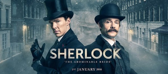 Imagen promocional del capítulo especia de 'Sherlock'