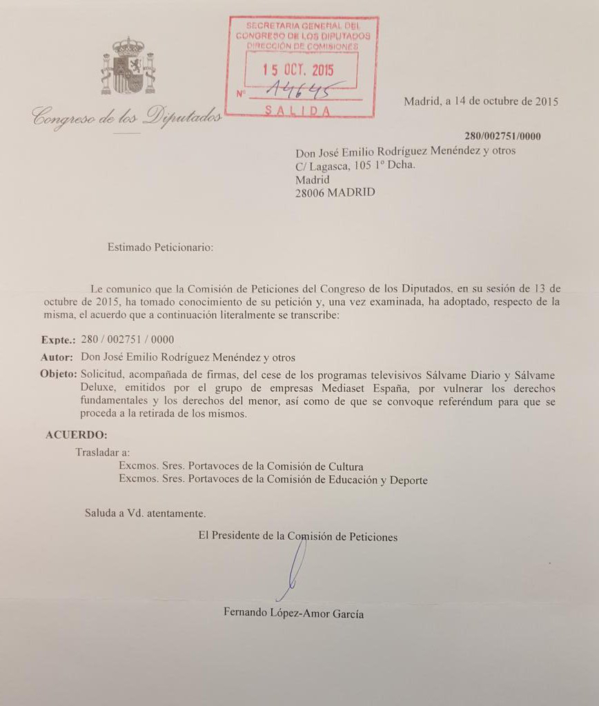 Imagen de la petición