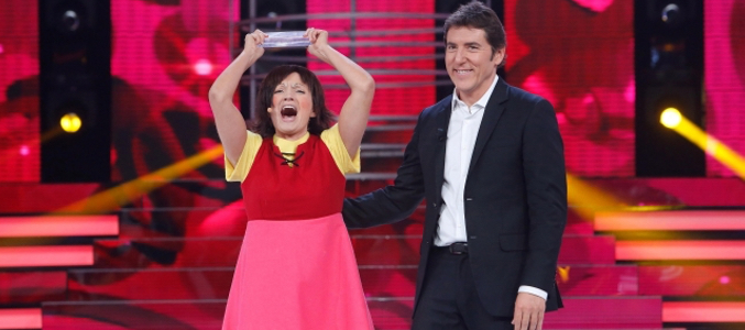 Silvia Abril, vencedora como Heidi