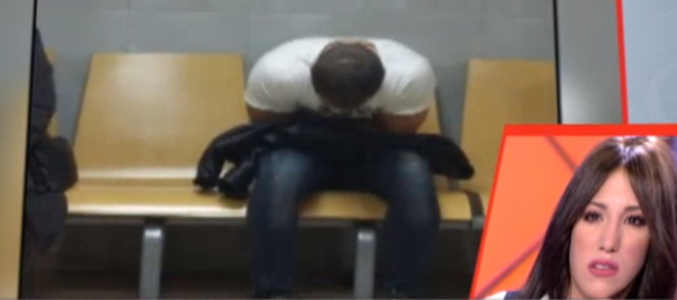 Steisy al ver las imágenes de Leo en el hospital