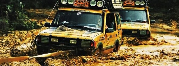 Imagen de una de las ediciones de Camel Trophy