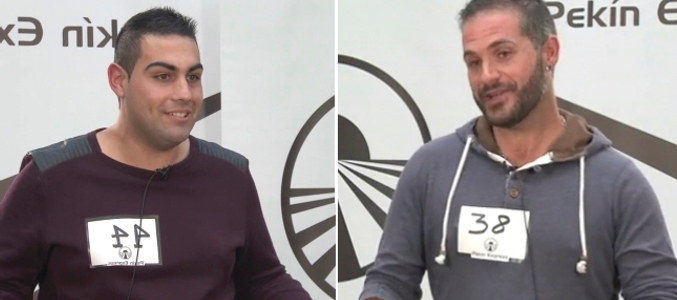 A la izquierda, Quintín. A la derecha, Nacho